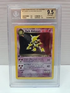 Dark Alakazam 1/82 1st Edition Holo Rare Team Rocket Pokemon Card BGS 9.5 - Bild 1 von 2