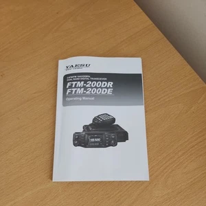 Yaesu FTM 200 Manual - Zdjęcie 1 z 1