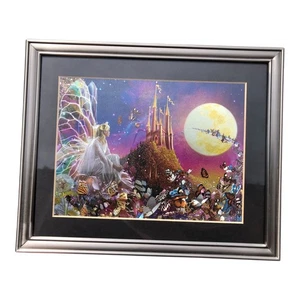 Dufex Folie Fairy Art im 8,5x 11 Rahmen foliert Fliegende Feen CottageCore Butterfl - Bild 1 von 22