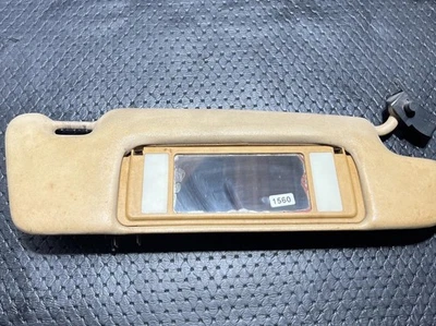 90-02 Mercedes R129 SL500 500SL 300SL Parasol Lado Derecho Parasol Beige OEM Foto 1 de 4