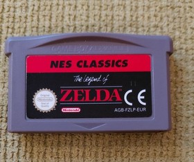 The Legend Of Zelda NES Classics  Nintendo Gameboy Advance Game. Used