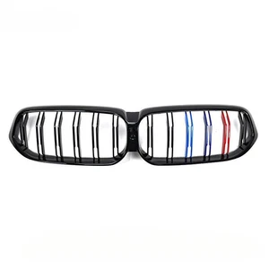 Parrilla central delantera doble línea color M para BMW 2021+ serie 6 GT G32 - Imagen 1 de 5