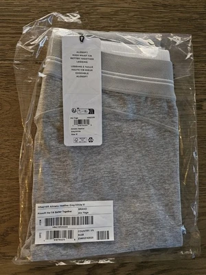 Alo Yoga Alosoft High-Waist 7/8 Better Together Legging Heather Grey Medium NWT - Image 1 of 4