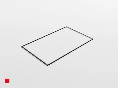 Kochfeldrahmen Elica KIT0196816 Schwarz 83 cm breit