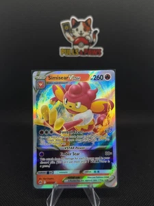 Simisear Vstar 023/159 Crown Zenith Holo Pokemon Card NM - Picture 1 of 2