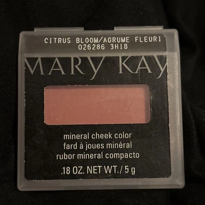 MARY KAY MINERAL CHEEK COLOR BLUSH CITRUS BLOOM FULL SIZE #026286 - Image 1 of 2