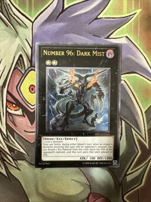 ORCS-EN043 Number 96: Dark Mist Ultimate Rare Unlimited Edition NM Yugioh Card - Image 1 of 2