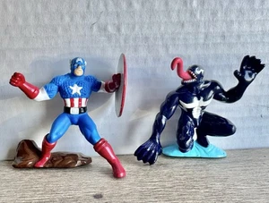 Marvel Venom-Capt. 2005 America Mini 2" Figur Zizzle Sammlerstück Zizzlingers - Bild 1 von 3