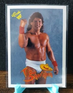 1990 Classic Games Inc. WWF TitanSports Tito Santana #21 Pro Wrestling Card - Bild 1 von 2