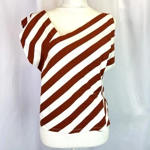 Anthropologie Postmark Gr. Small gestreiftes asymmetrisches Dulcina Tanktop - Bild 1 von 18