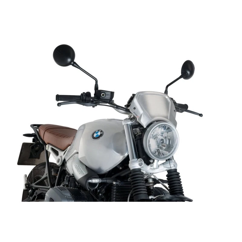 CARENATURA FRONTALE ALLUMINIO PUIG PER BMW R NINE T 1200 PURE 2021 > 2024 SILVER - Immagine 1 di 1