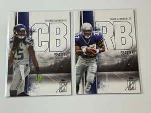 2024 Topps Signature Class Base (2) Seattle Seahawks Shaun Alexander R. Sherman - Picture 1 of 1
