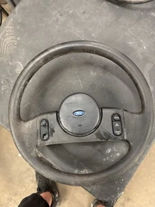 1987 - 1989 FORD MUSTANG FOXBODY BLACK TILT STEERING WHEEL 87 1988 1989 OEM - Bild 1 von 1