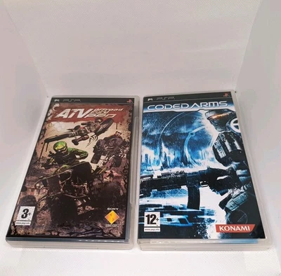 Coded Arms + Atv OffRoad Fury Pro Sony PSP PlayStation Portable Region FREE - Image 1 of 4
