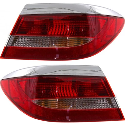 For 2012-2017 Buick Verano Tail Light Driver & Passenger Side Pair DOT w/Bulbs - Image 1 of 4
