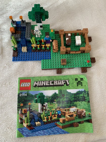Lego Minecraft The Farm Set 21114 2014 Complete With Instructions