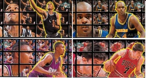 1994-95 NBA Jam Second Year Star Complete 8 Card Set - Penny, Webber, Kukoc - Picture 1 of 8