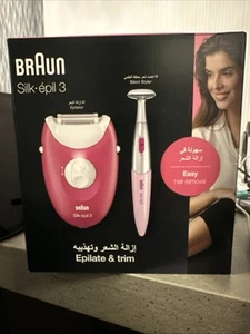 Braun Silk Epil 3 Epilator Tweezer Hair Remover Mains With Bikini Trimmer Trim❤️ - Picture 1 of 7