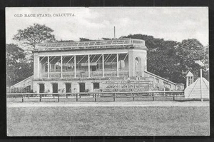Calcutta Kolkata Old Race Stand Stadium India ca 1910 - Bild 1 von 1