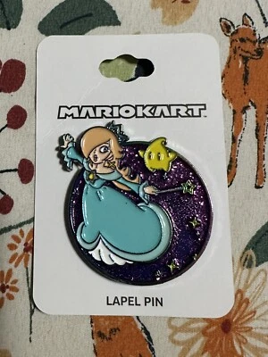 Nintendo Super Mario Mario Kart Rosalina Glittery Enamel Pin