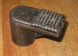 CAST IRON STEP FOR 15/16" DIAMETER POST OR PIPE END - Picture 1 of 5