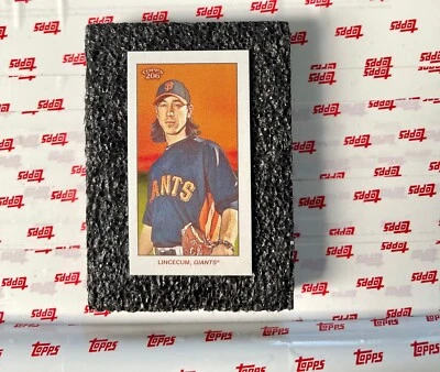 TIM LINCECUM 2021 TOPPS T-206 Wave 6 #18 San Francisco Giants base card - Image 1 of 2