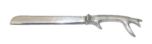 Arthur Court 13.1/4 inch Knife with Antler Horn Handle - Picture 1 of 2
