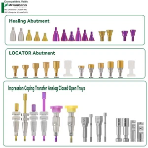 Fits ITI Straumann Dental Locator /Healing Abutments NC/RC Impression Lab Analog - Picture 1 of 86