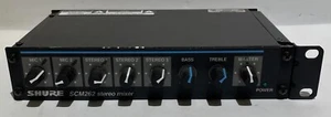 Shure SCM262 2-Channel Microphone Mixer SCM-262 Portable Stereo U245230 - Picture 1 of 8