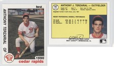 1990 Best Cedar Rapids Reds Tony Terzarial Anthony Terzarial #10