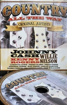COUNTRY MUSIC 3 ,ORIGINAL ARTIST New CD,Johnny Cash, Kenny Rogers, Willie Nelson - Image 1 of 4