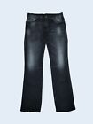 NUDIE JEANS CO. Slim Jim Black Lotus Mens Denim Stretch Jeans, Size W33 L32