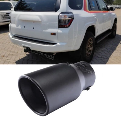 For Toyota 4Runner Car Exhaust Pipe Tip Rear Tail Throat Muffler Tailpipe BLK Foto 1 de 4