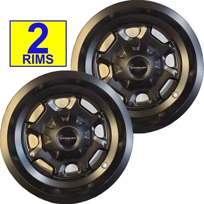 ATV RIM WHEEL some SUZUKI King Quad 4x4 400 450 500 700 750 12x7 4/110 4+3 Black - Image 1 of 4