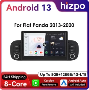 CarPlay Per Fiat Panda Autoradio Android 6.2” 2013-2020 GPS NAVI BT DAB RDS - Foto 1 di 9