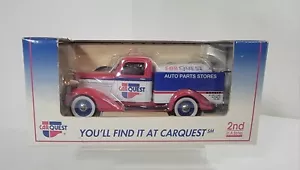 Car Quest 1936 Dodge Tanker Truck Metal Lockable Coin Bank Limited Edition New! - Picture 1 of 4