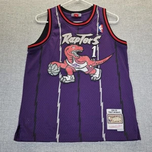 VTG Mitchell & Ness Swingman Collection #1 Tracy McGrady Jersey Sz L 14/16 *READ - Picture 1 of 21