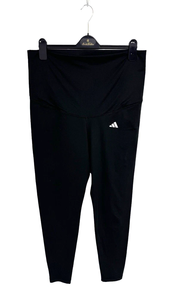 adidas Aeroready women's maternity leggings black pull on size XL - Image 1 of 4