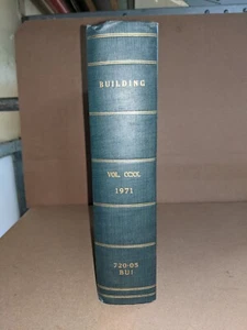Building Newspaper: Bound set - Volume CCXX (220): January - June 1971 - Picture 1 of 3