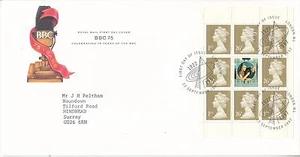 GB 1997 BBC 75 aniversario Prestige panel folleto FDC - Imagen 1 de 1