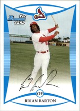 2008 Bowman Prospects #BP65 Brian Barton