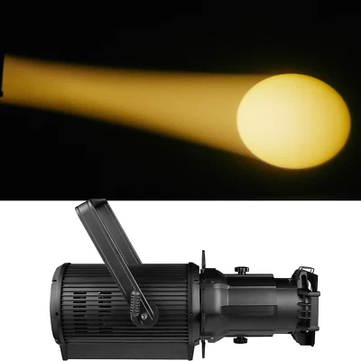 300w LED Ellipsoidal Leko Projector Strobe Cool/Warm white 2in1Led Profile Light - Image 1 of 4