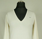 .. Lacoste womens jumper cotton silk size 40 ( M-L) gc
