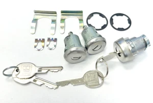 Door and Trunk Lock Set With Original Style Keys 1979-1981 Chevy Camaro Z28 SS - Picture 1 of 3
