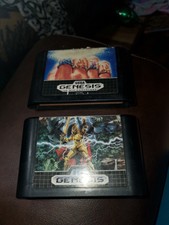 Lot of 2 genesis games. Ghouls 'n Ghosts, jewel master! Both Tested, Authentic!