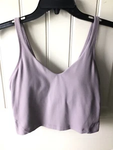 🌼Lululemon Align Tank Top *Nulu (Padded) Violet Verbena Size 8 EUC⭐️⭐️ - Picture 1 of 7