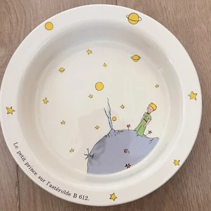 Super Rare 1994 Gien France - Le Petit Prince - Round Bowl 7” - Vintage Mint - Picture 1 of 4