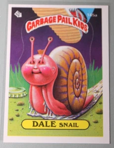 Garbage Pail Kids 1986 4th Series #145a "DALE Snail" - Picture 1 of 5