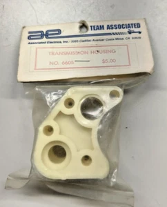 Vintage Team Associated 6605 Transmission Housing RC10 RC Part Gold Pan - Picture 1 of 2
