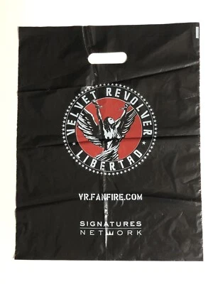 Velvet Revolver Bag Official Show Merch Libertad Tour Slash Weiland Not Signed - Image 1 of 3